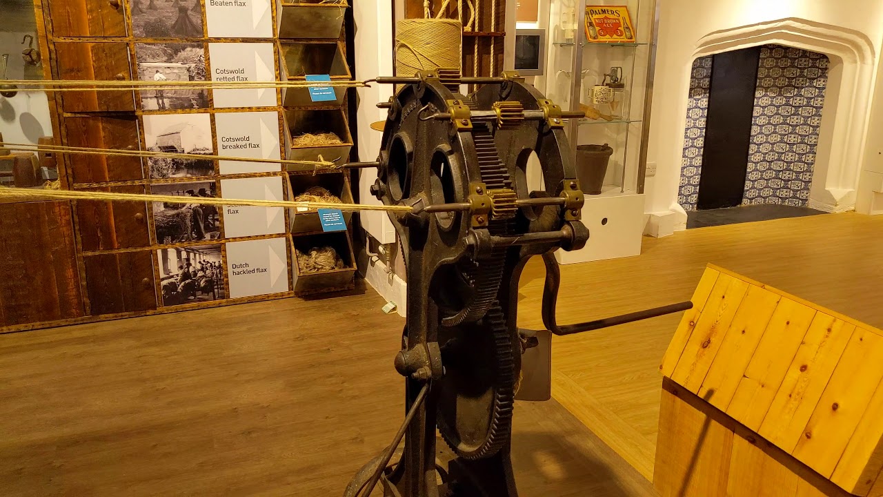 Ropemaking at Bridport Museum
