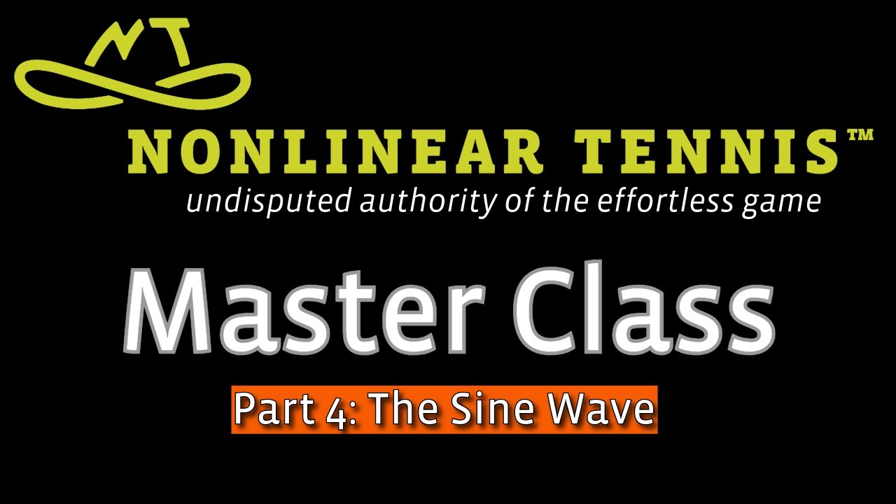 Nonlinear Tennis™ MasterClass pt.4: Wave Motion of Arm Off the Core