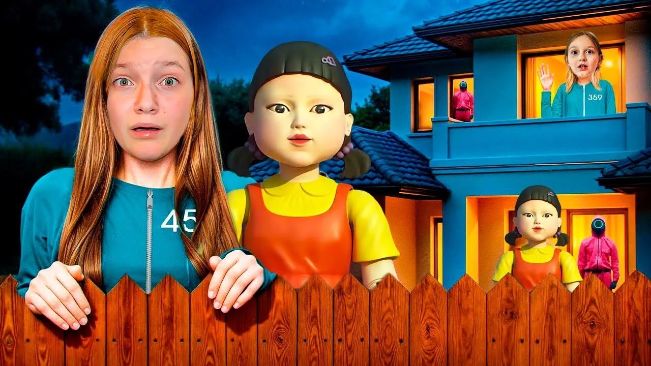 😱 Păpușa din Squid Game în Viața Reală 😯 PARTEA 2