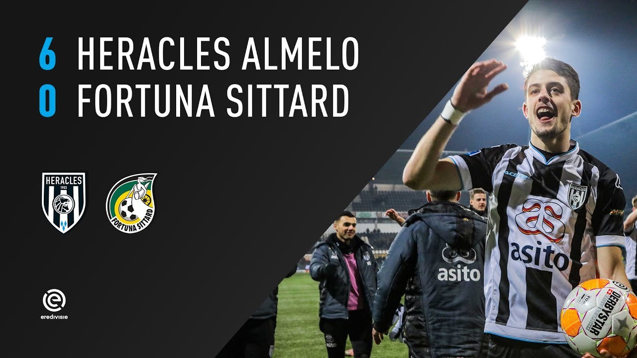 Heracles Almelo - Fortuna Sittard | 16-02-2019 | Samenvatting