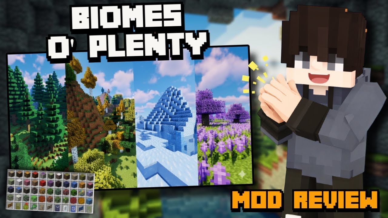 MOD DE BIOMAS | BIOMES O' PLENTY MOD REVIEW (1.20.1) | MINECRAFT
