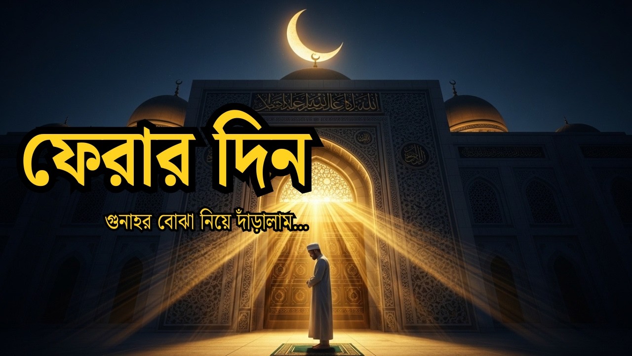 ফেরার দিন - গুনাহর বোঝা নিয়ে দাঁড়ালাম ক্ষমার দুয়ারে 🙏 | New Ramadan Nasheed 2026 | Noor'er Sur 🤍