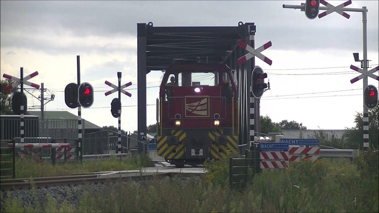 De spoorbrug in Coevorden