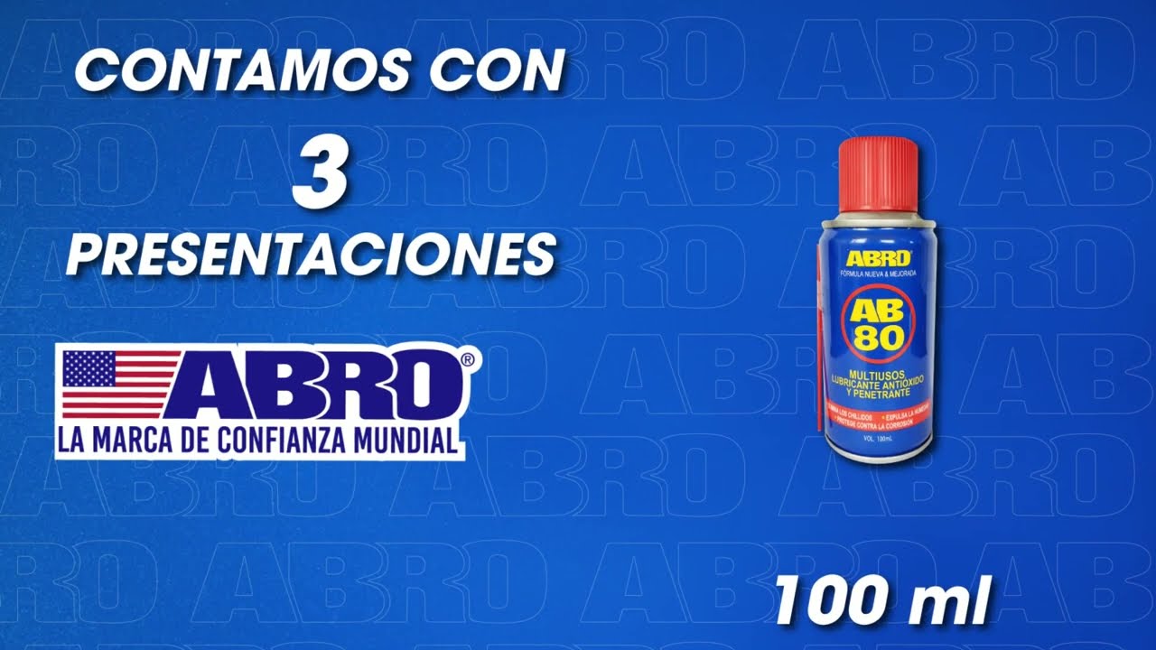 🔩LUBRICANTE ANTIÓXIDO PENETRANTE AB 80 🔩