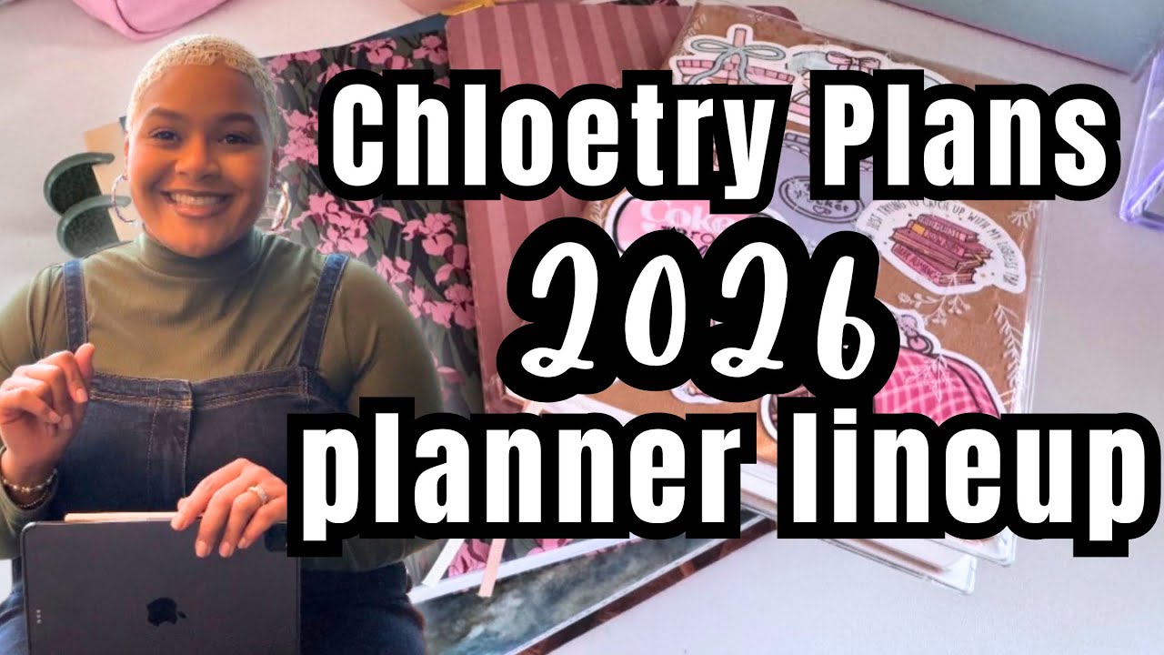 Линейка ежедневников Chloetry Plans 2026