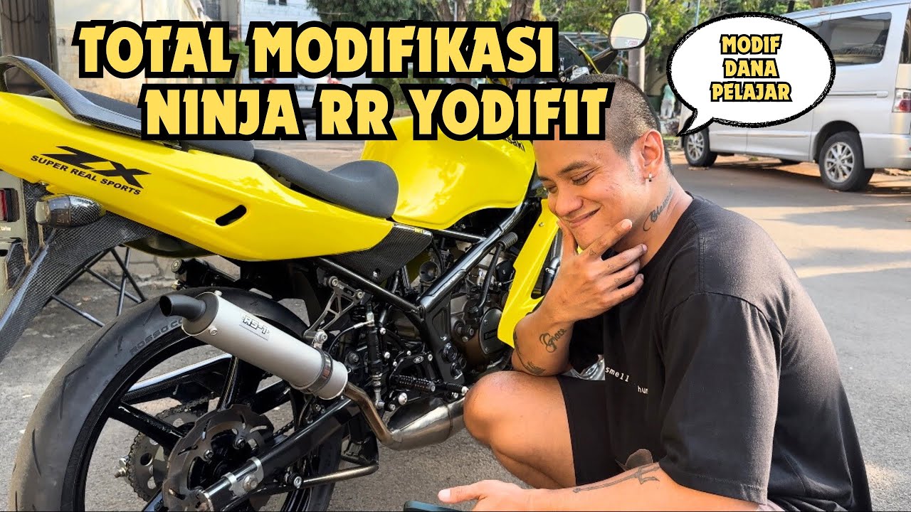 GA NYANGKA UDAH HABIS SEGINI MODIFIKASI NINJA RR‼️