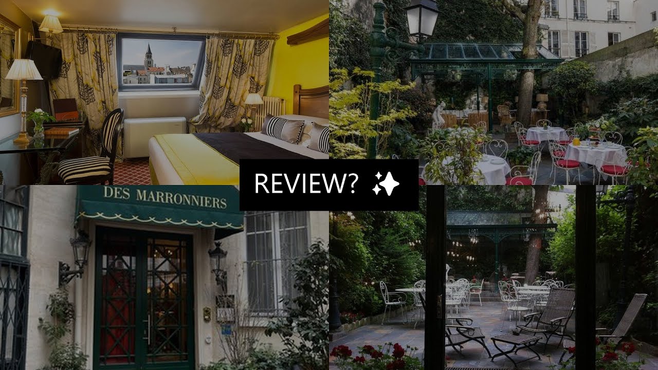 h&ocirc;tel des marronniers