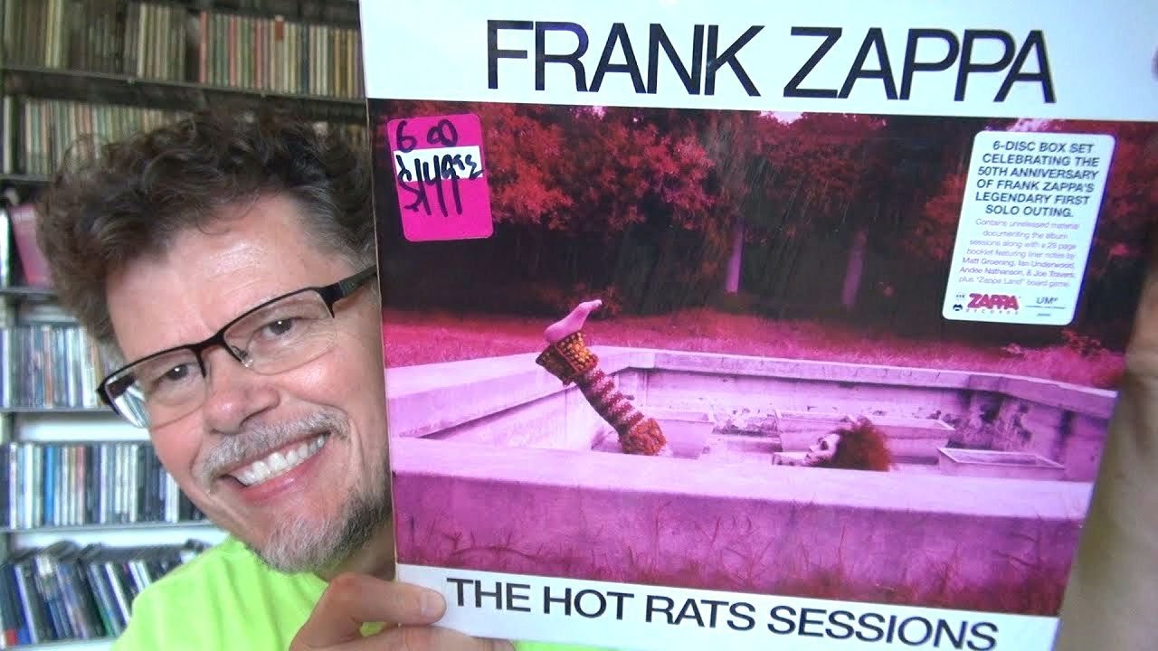 FRANK ZAPPA HOT RATS 50TH ANNIVERSARY 6 CD BOX SET UNBOXING