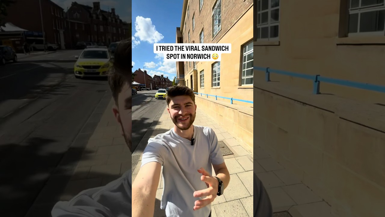 I tried the viral sandwich spot in Norwich 😳 #norwich #foodreview #norwichfood #sandwich #norfolk
