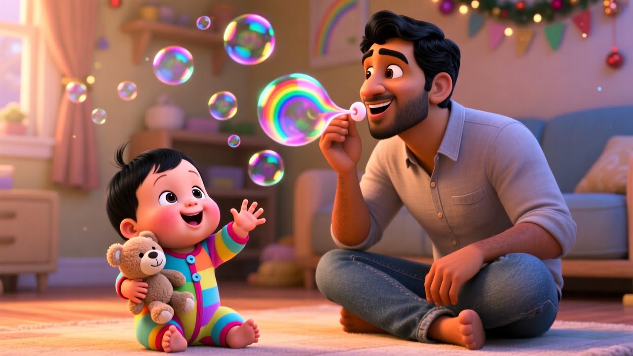 Diwali Lights and Baby Smiles 🪔 | Fun Festival Song for Kids | Joyful Nursery Rhyme