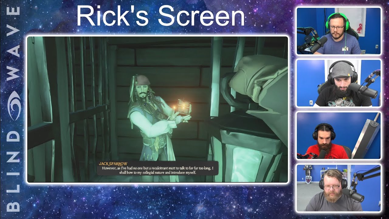 Group Stream. Sea of Thieves: A Pirate's Life #1