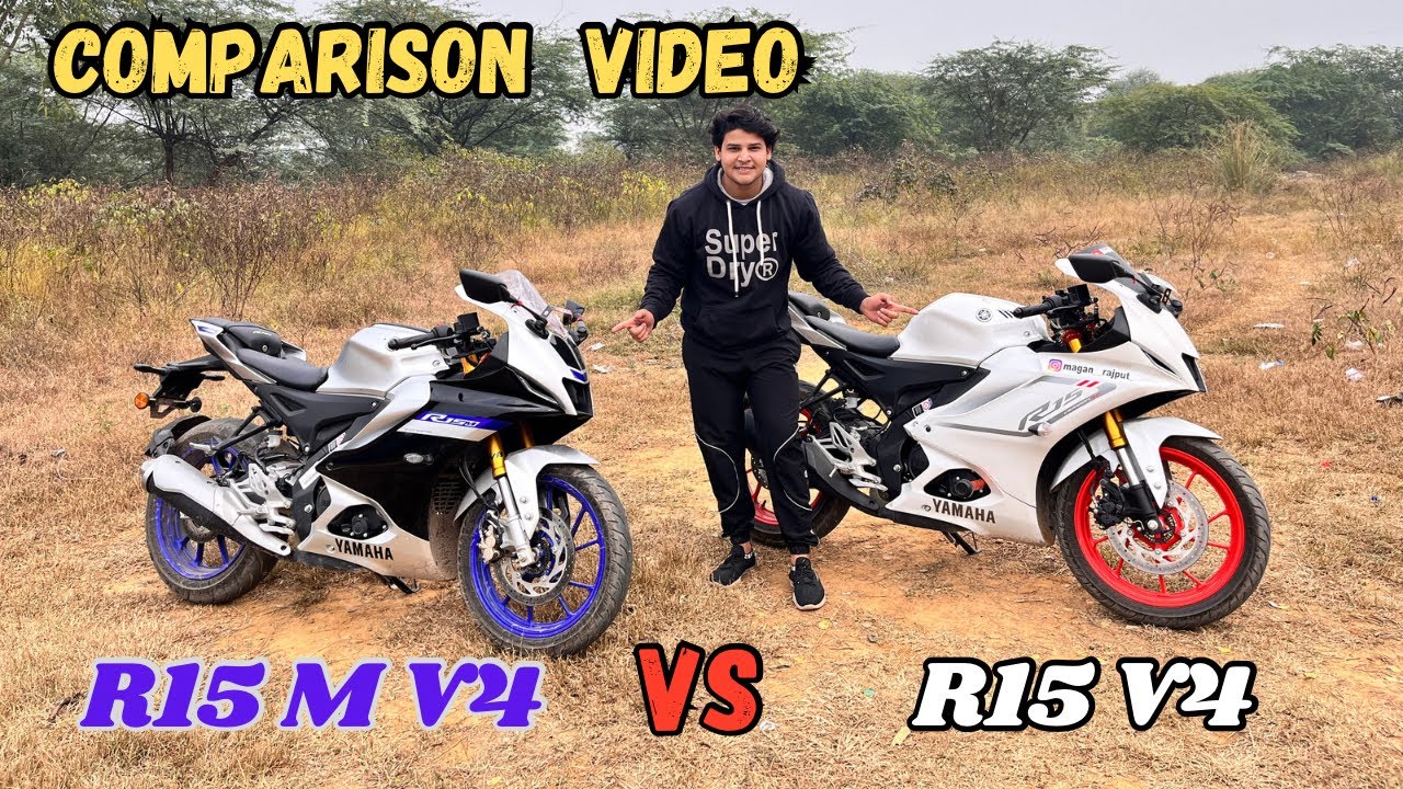 R15m v4 vs R15 v4 😎/ 10000 mahengi hai bas r15 m /TFT colourful display 😍/ Mai to fan ho gya Huu🤩