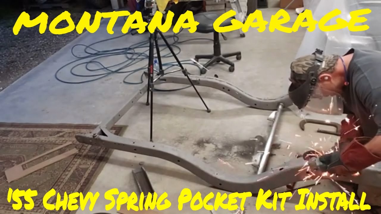 1955 Chevy Spring Pocket Kit Install