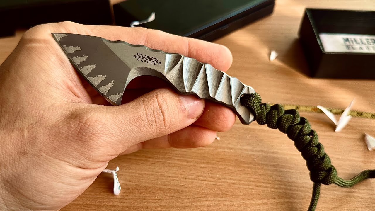 Нож Miller Bros Blades. Фиксированный поясной нож