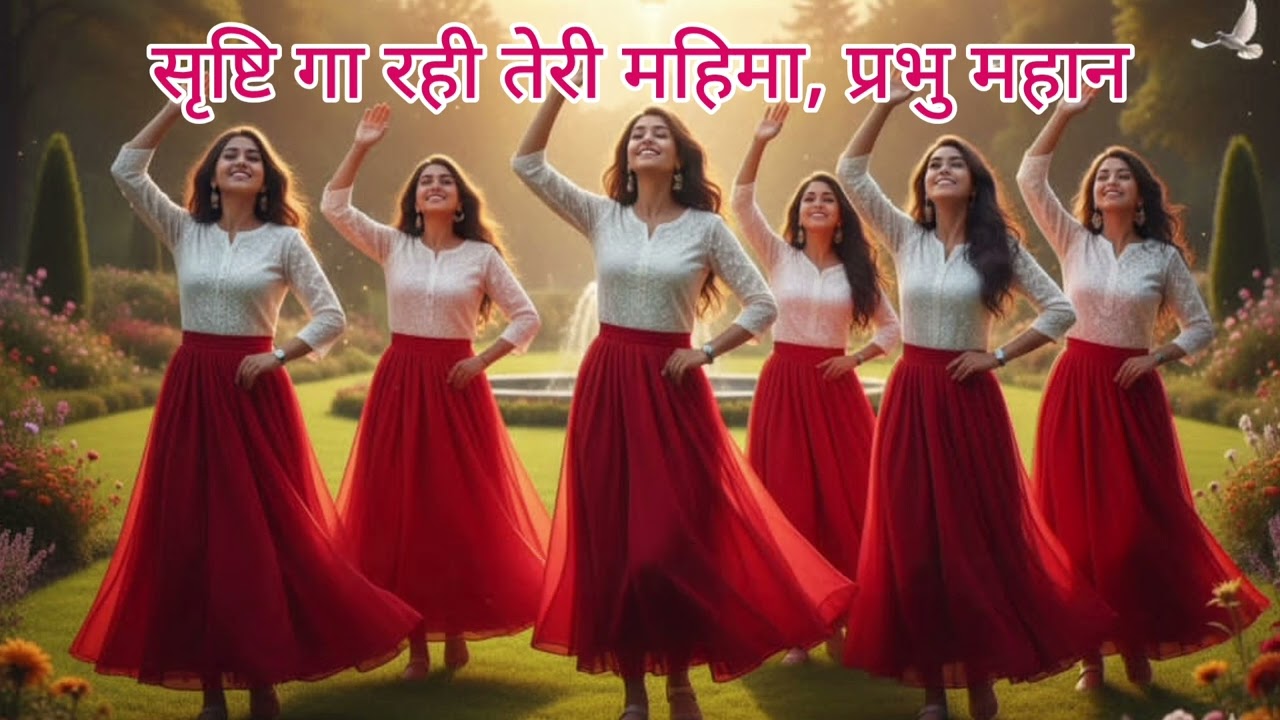 A Beautiful Hindi Christian Worship Song I सृष्टि गा रही तेरी महिमा, प्रभु महान