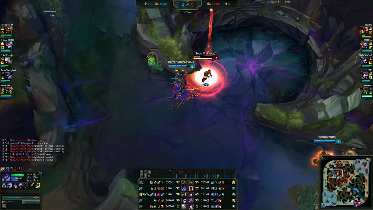 [2017.11.17] [LoL 7.22] Shans's Khazix jungle vs Leesin with new Runes system