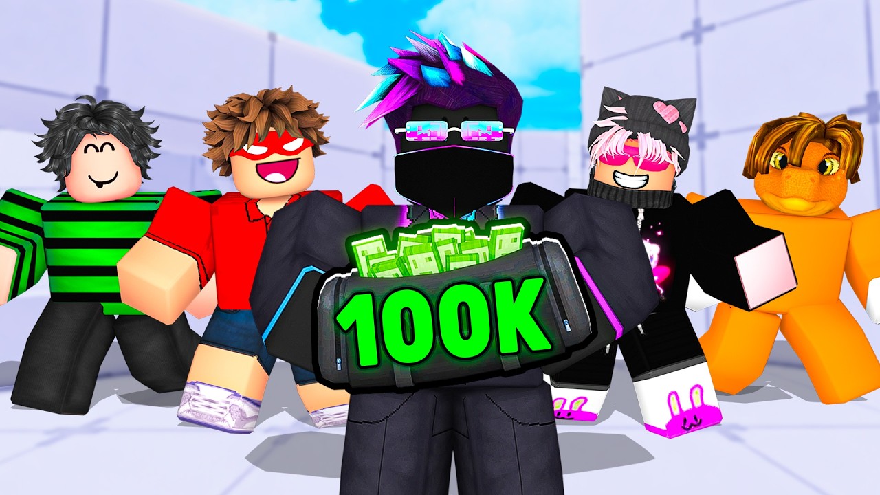 Я провел ТУРНИР ЮТУБЕРОВ на 100 000 робуксов в Roblox Rivals!