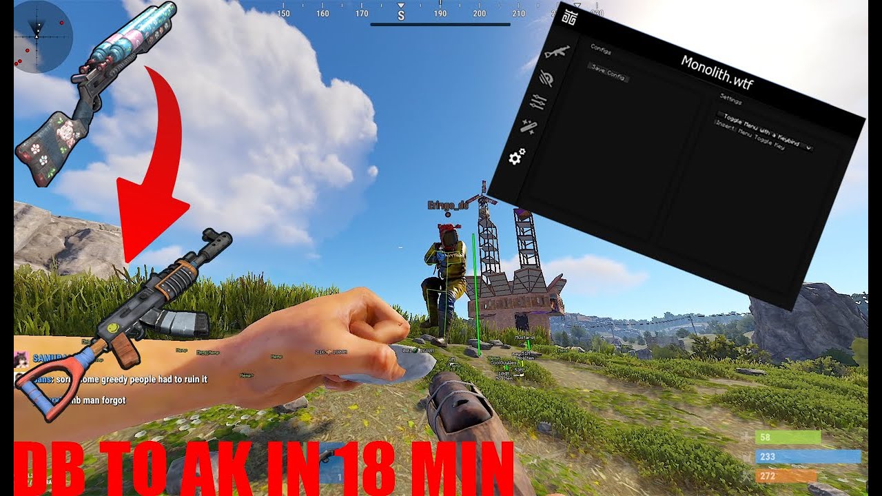 Using MONOLITH.WTF to snowball from DB to lines of AKs in less than 18 minutes!!!!