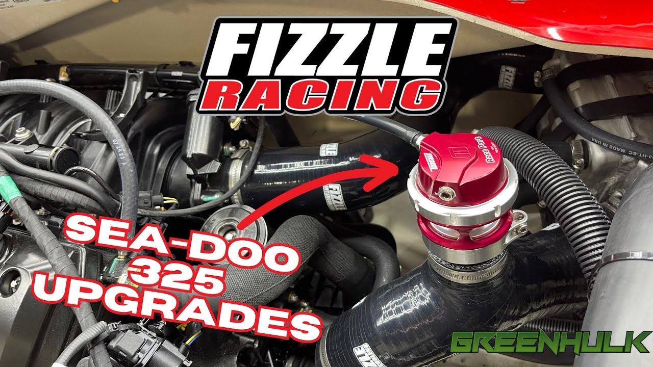 Installing Fizzle Sea-Doo 325 Intercooler Tubing and BOV Upgrade