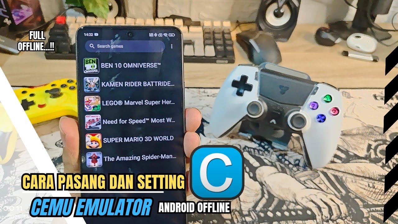 Cara Pasang CEMU Emulator Android OFFLINE