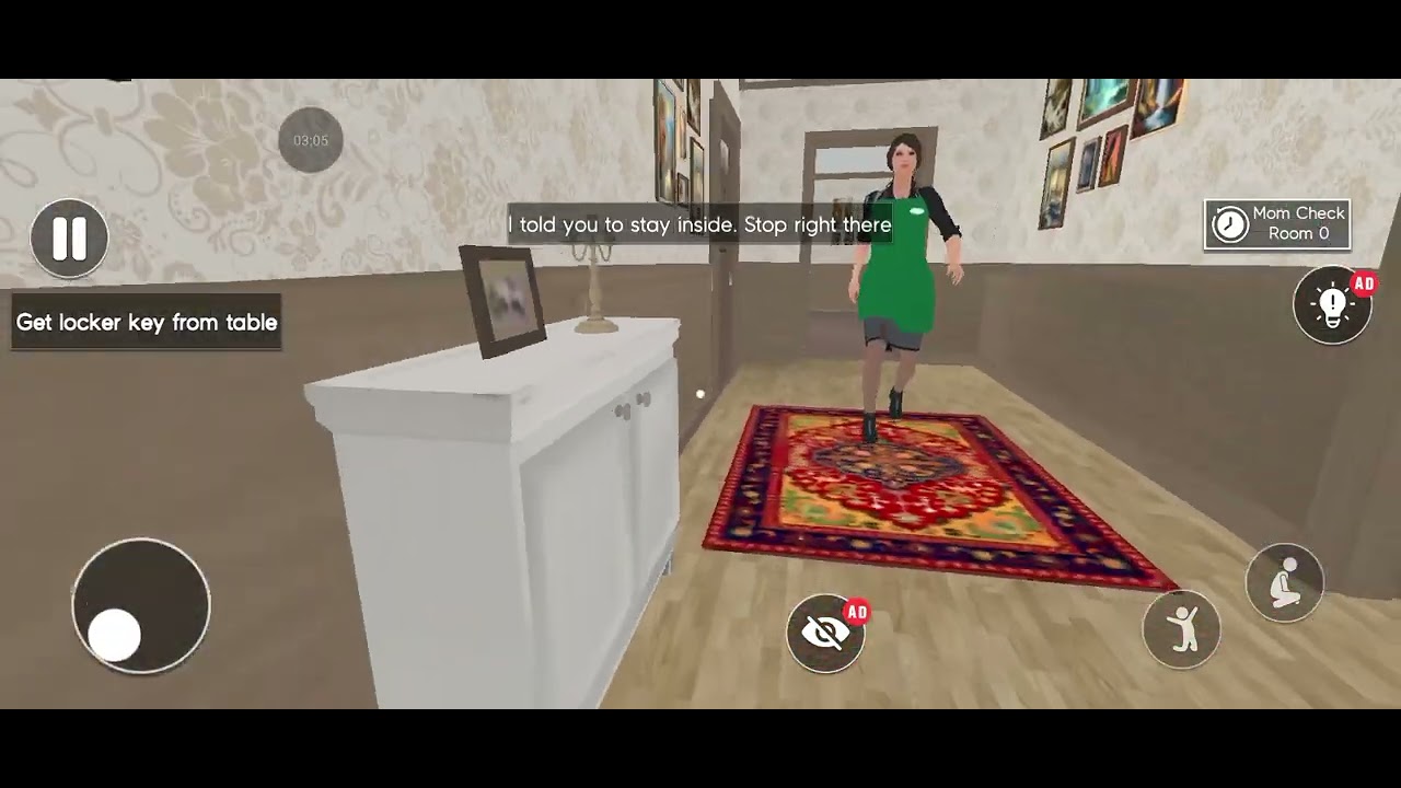 School stealth escape run i told you stay inside stop right there jumpscare video