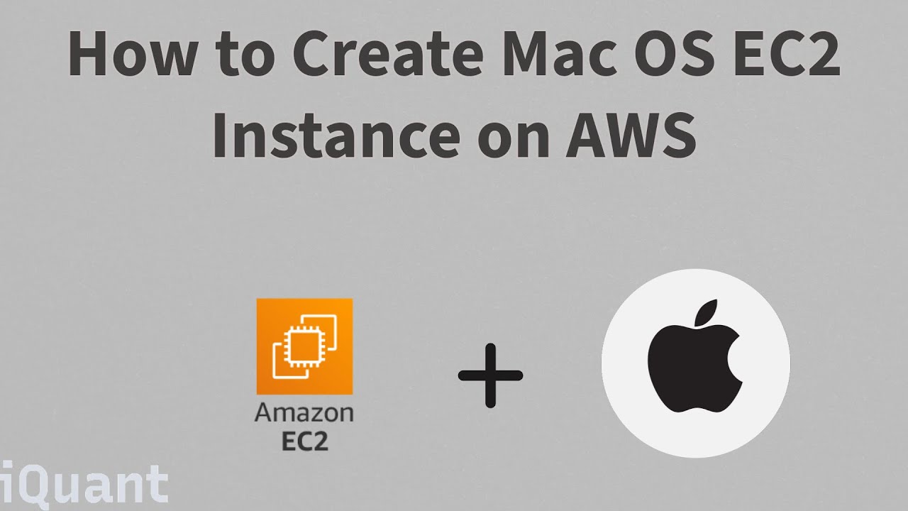 Создание экземпляра Mac OS EC2 в AWS с использованием выделенных хостов менее чем за 10 минут