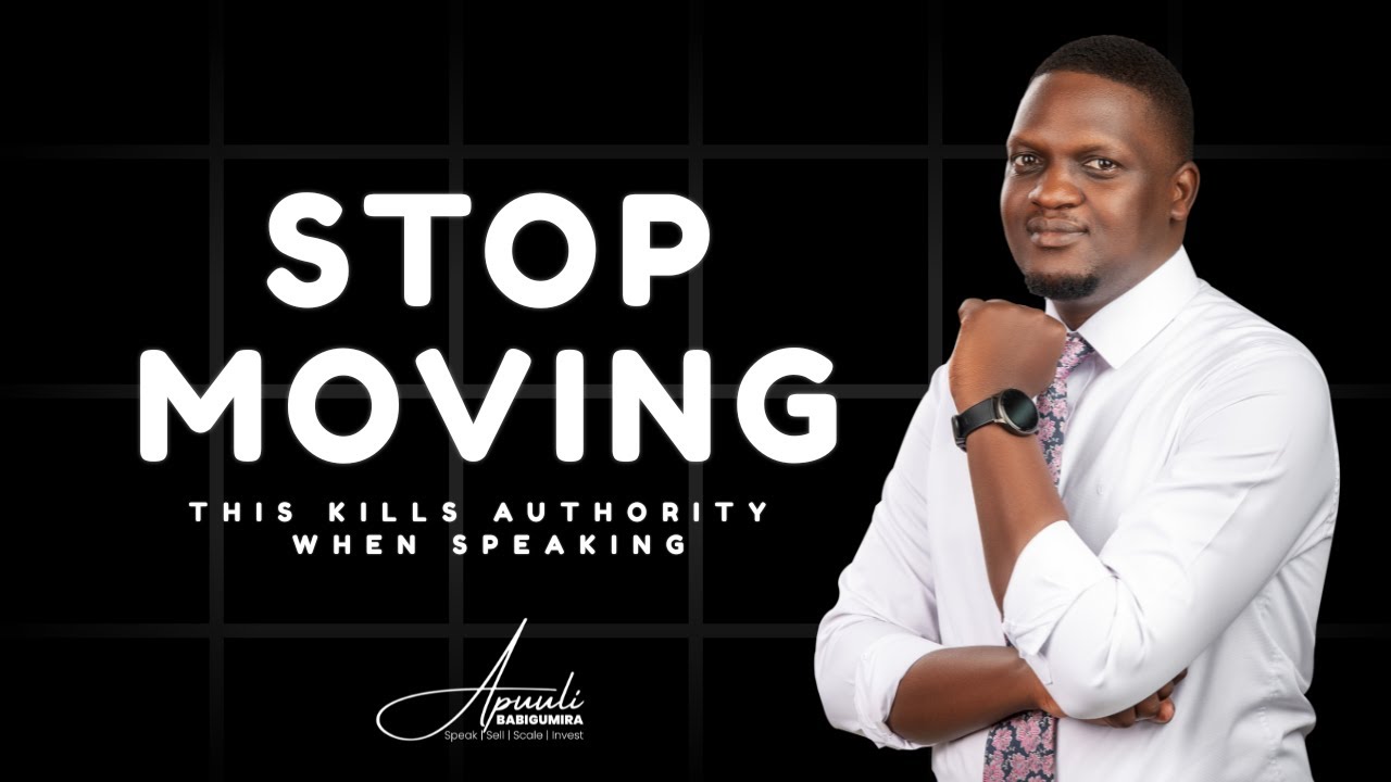 Одна-единственная ошибка губит ваше сценическое присутствие.