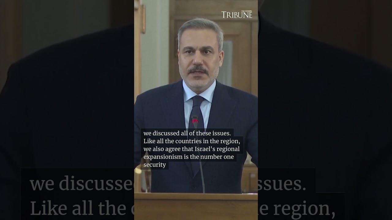 Turkish foreign minister Fidan says Israel poses main threat to regional stability