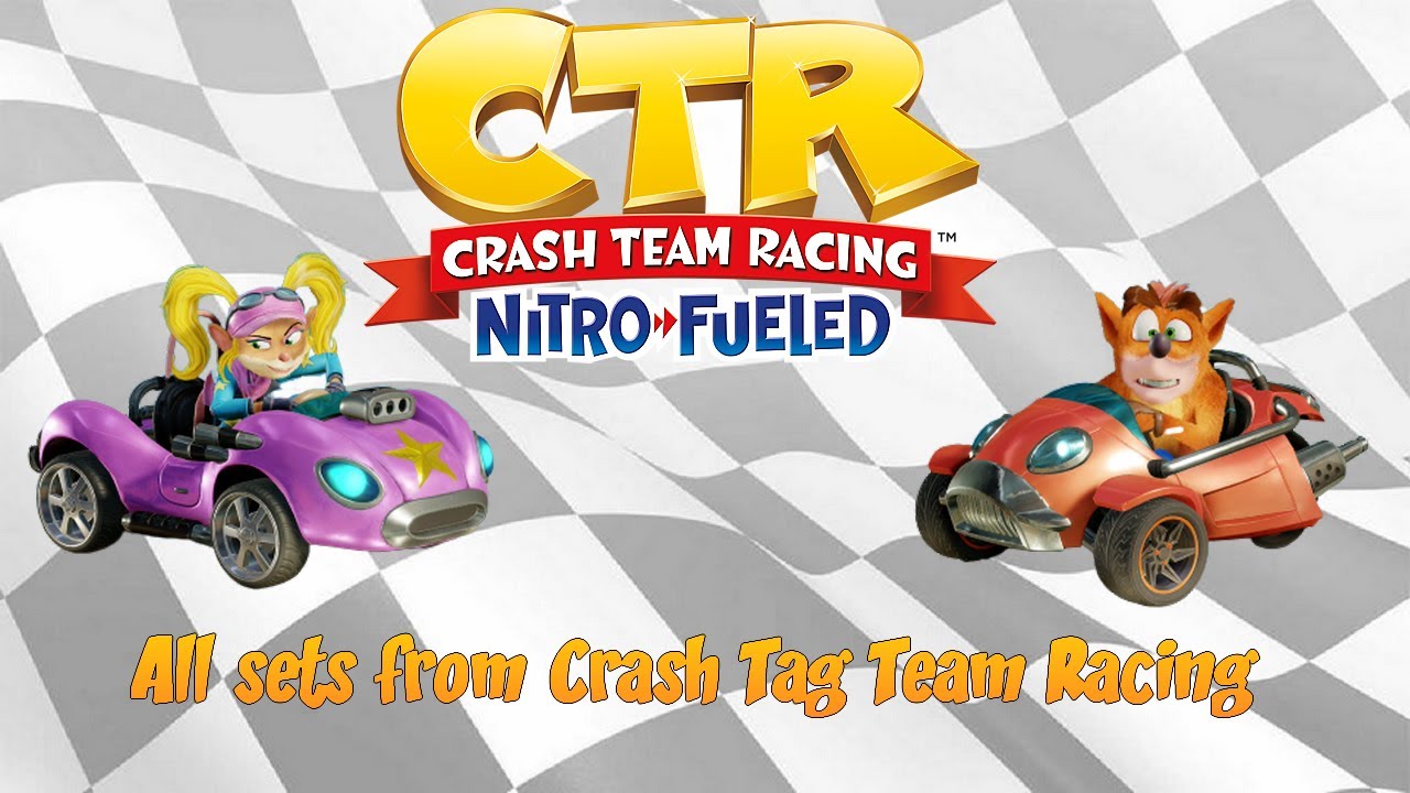 Crash Team Racing Nitro-Fueled: set showcase - Tag Team Racing