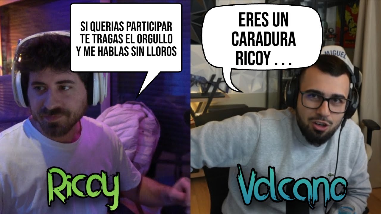 DURISIMO Ricoy contraataca y Volcano Responde... Salseo y Polemica por Rust KICK Off (Rivals) 2025