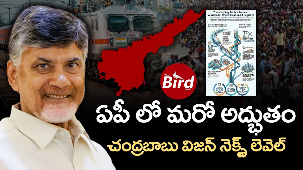 ఏపీ లో మరో అద్భుతం..చంద్రబాబు విజన్ నెక్స్ట్ లెవెల్ | CM Chandrababu On AP Development Vision |