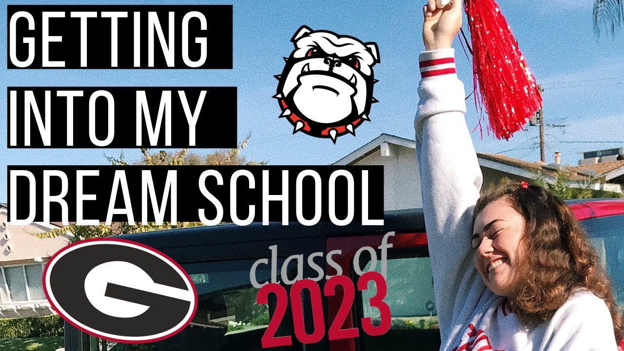 FINDING OUT I GOT INTO MY DREAM SCHOOL (The University of Georgia)