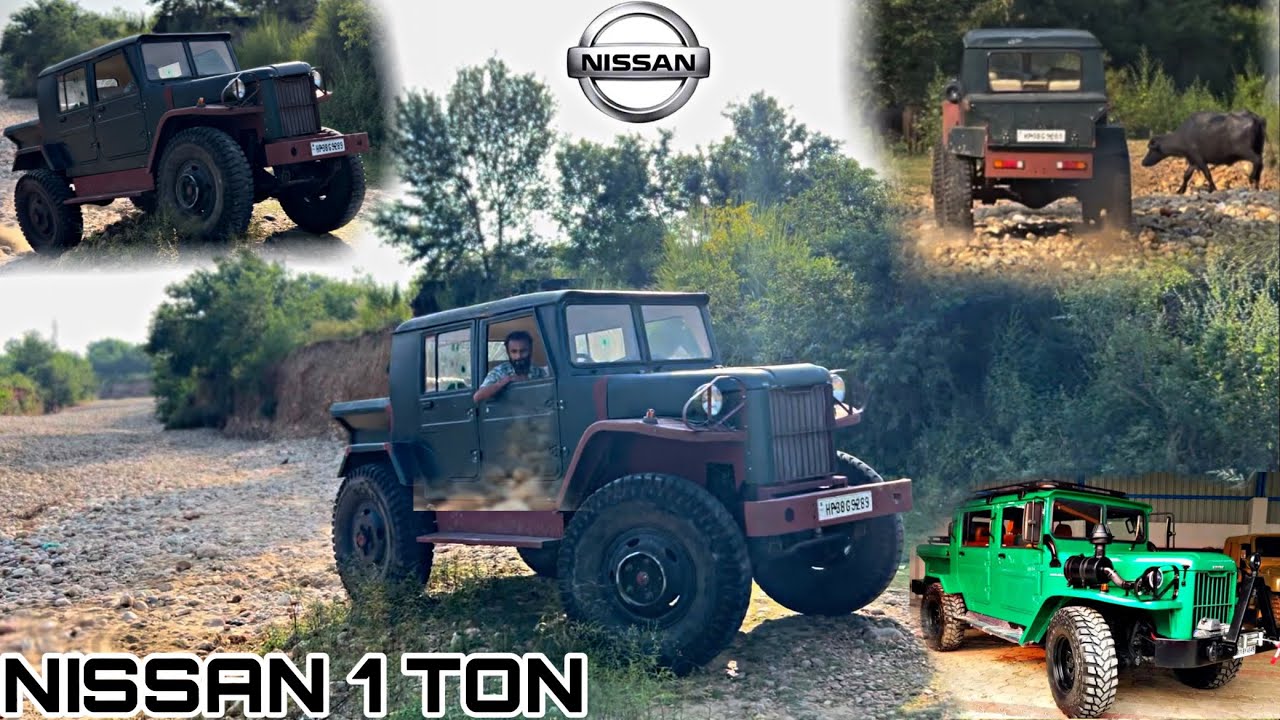 Nissan 1 ton jonga | Fully modified Jonga Kya ispe offroad krr skte ha ? @ksvlogs0786