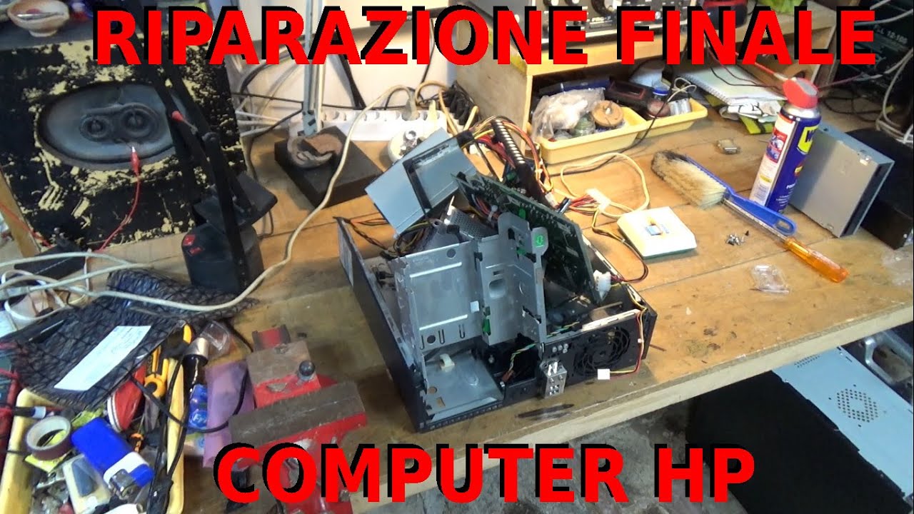 Ripariamo un computer HP di qualche anno fa PARTE SECONDA #repair #computer #howto