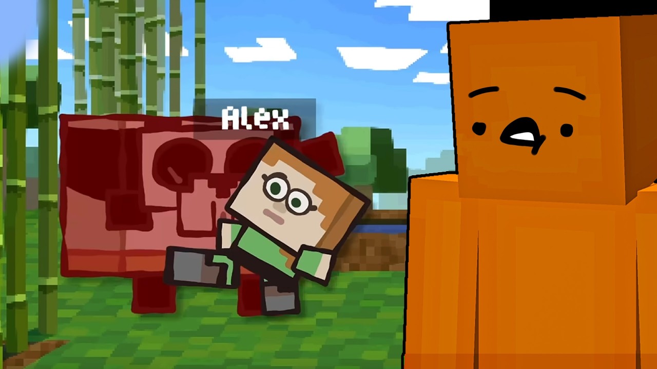 Reaguje na Najśmieszniejszą Animację z Minecraft