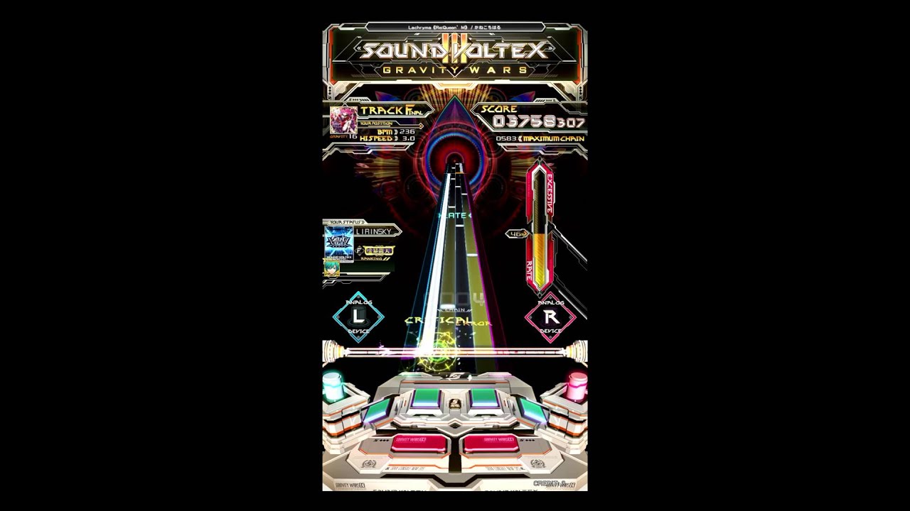 [SDVX] Lachryma《Re:Queen’M》 (GRV)