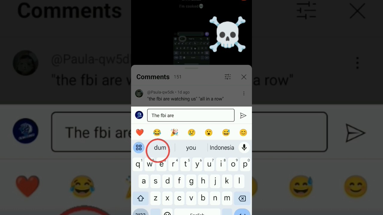 Don't worry fbi is watching TV🤣 