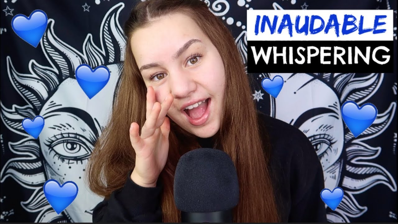[ASMR] INAUDABLE WHISPERING + MOUTH SOUNDS💙| Pesonal Attention, Kissing.. | ASMR Marlife