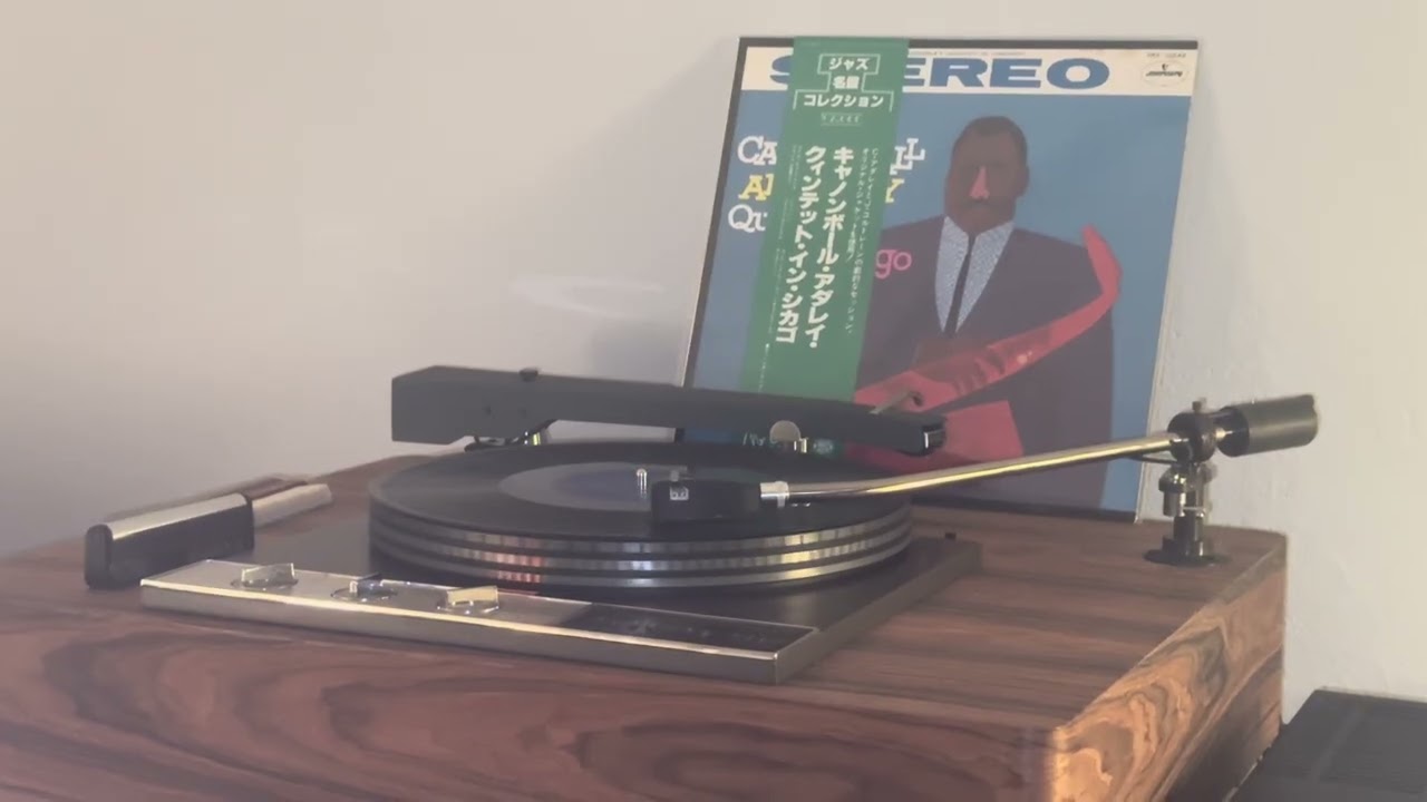 Cannoball Adderley Quintet - Stars Fell On Alabama, album  In Chicago,  re Japan, Garrard401+SPU