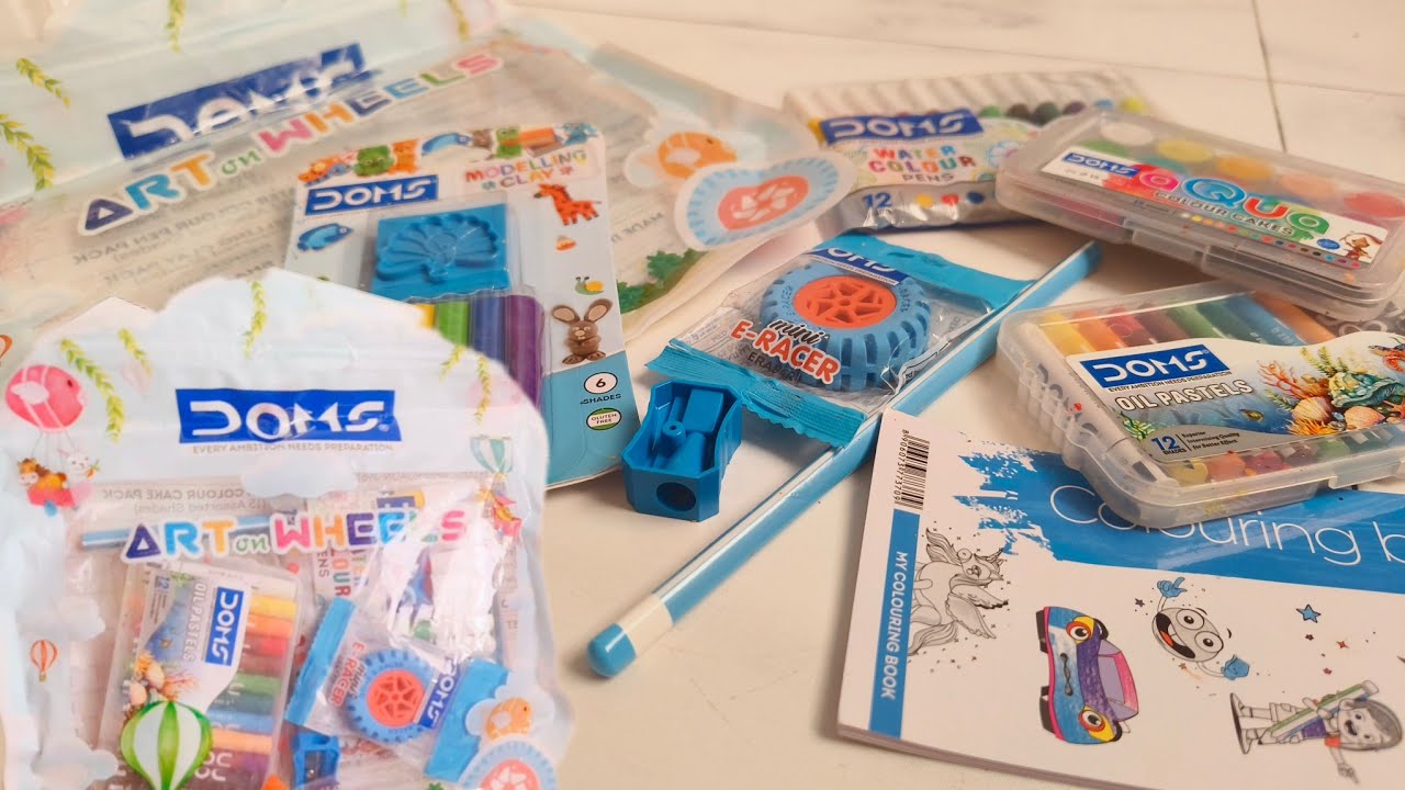Doms art wheel kit @Rs154/- #doms #art #kidsactivities