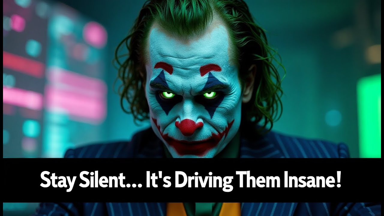 Stay Silent... It's Driving Your Enemies INSANE! (They Can't Control This) | Joker Speech