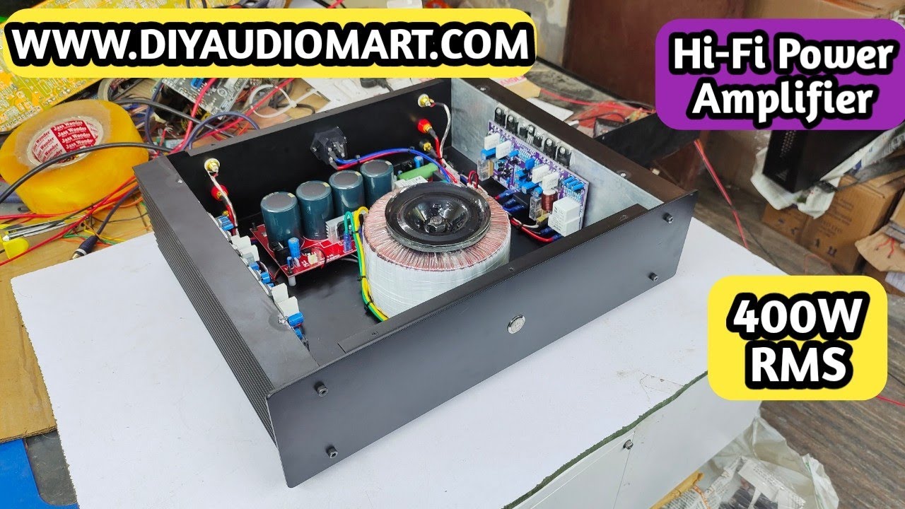 Experience Pure HiFi Sound | XAB 4 300W Stereo Amplifier Demo By Indian Xtreme Audio.