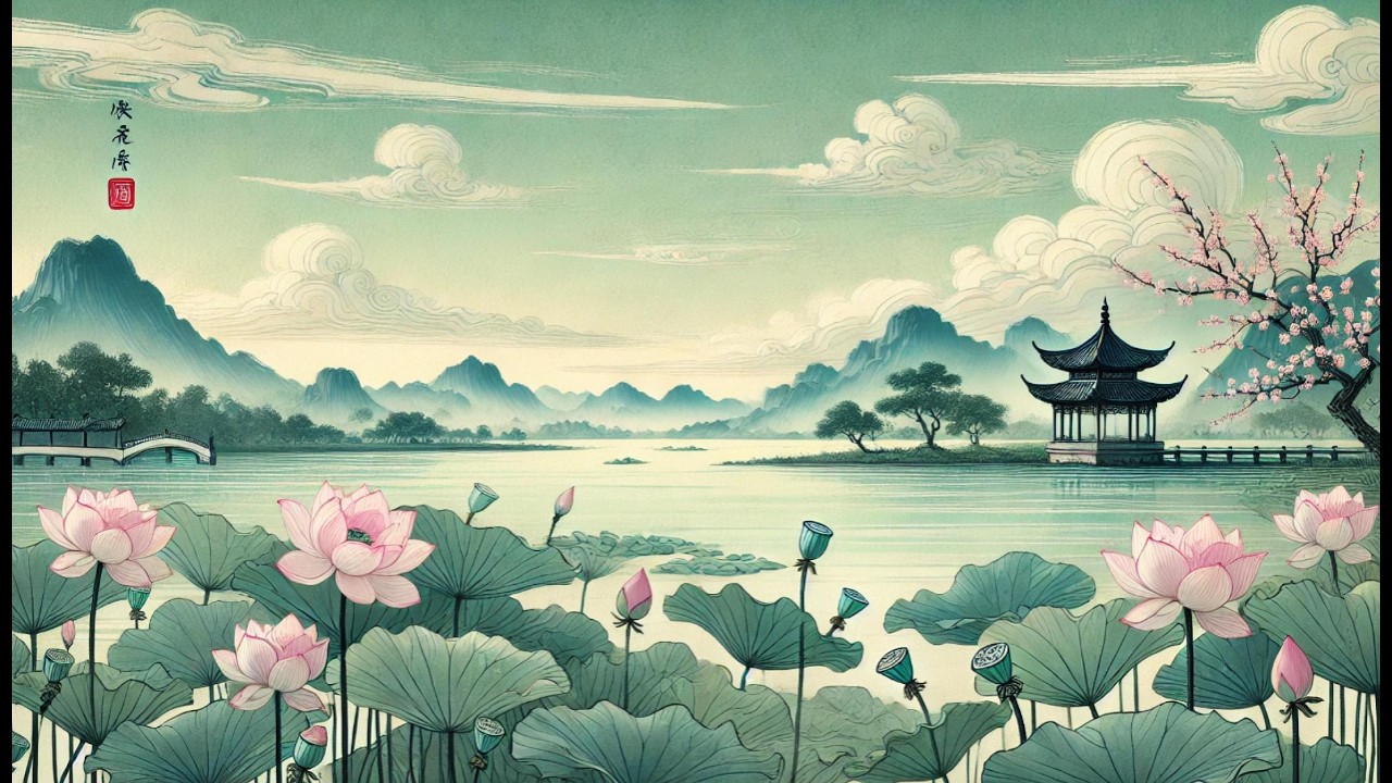 🌿 心灵禅音 | Chinese Healing Zen Music ⭐ 古筝、竹笛、琵琶 抚慰心灵 #music  #sleepmusic  @zenmelodies18 #flute
