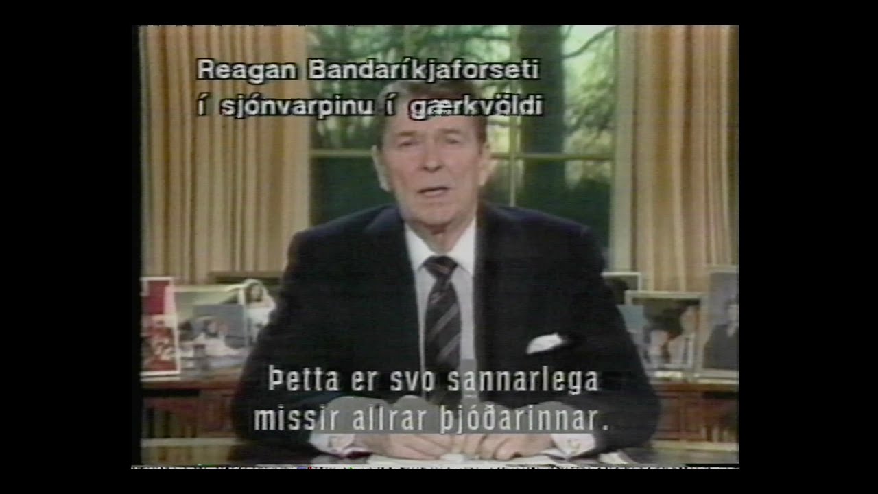 29. janúar 1986: Challenger-slysið í fréttum (2/2)