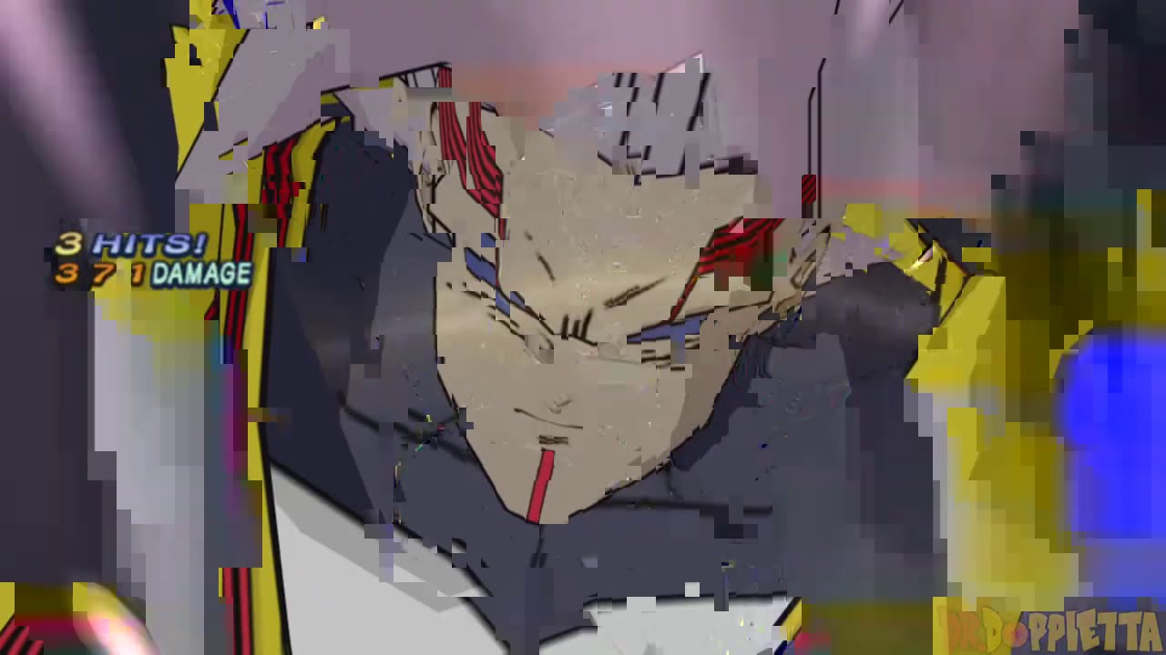 DBZ Infinite World - Baby vs Majin Vegeta, SSj4 Vegeta & Goku (GT)