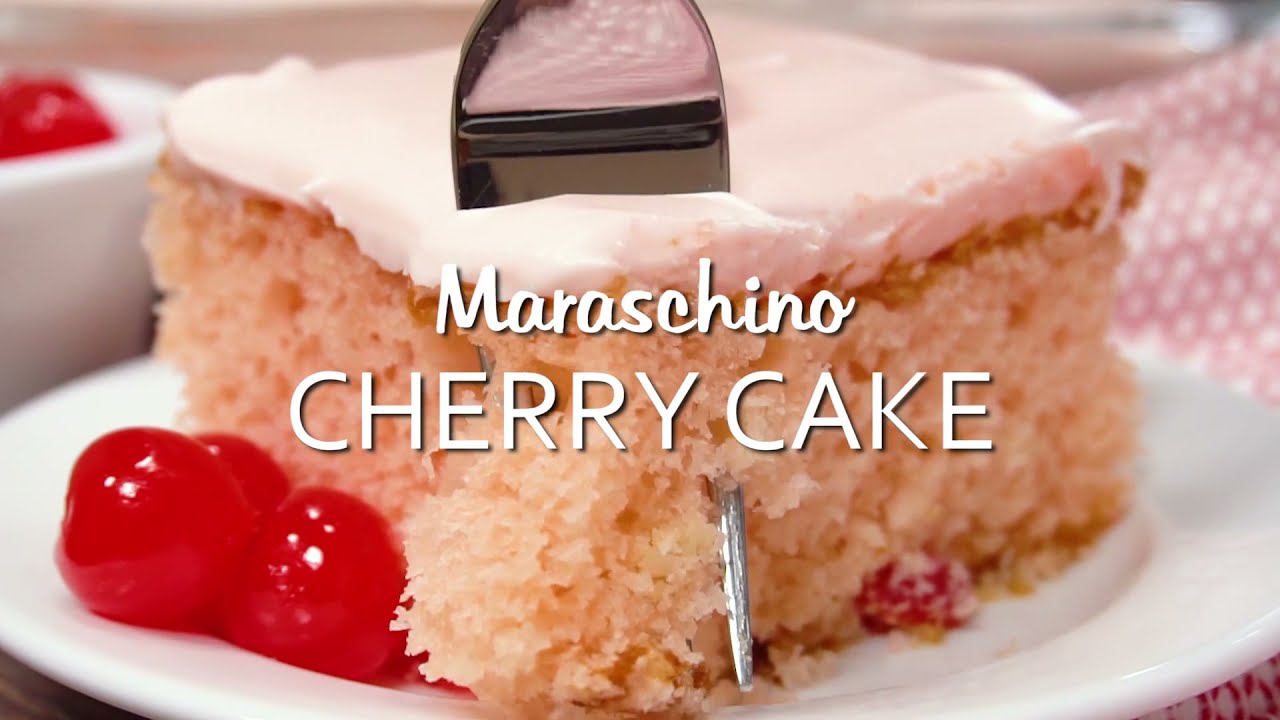 How to make: Maraschino Cherry Cake