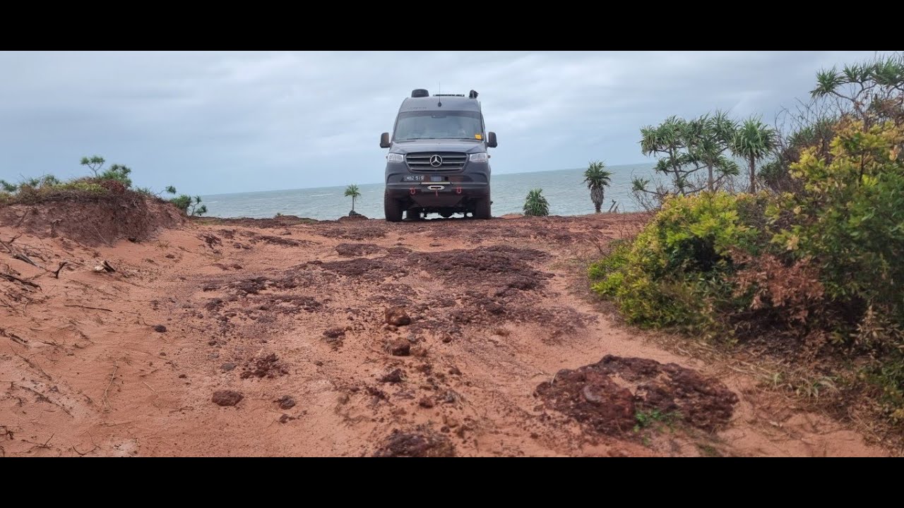 Cape York in  a 4x4 Sprinter van . Serious 4x4 Challenges we had to turn back