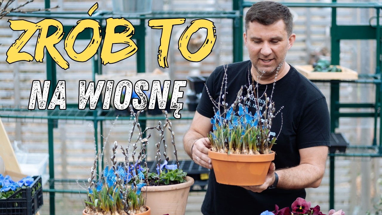 Zr&oacute;b to ze mną na wiosnę. Moje  propozycje szybkich dekoracji na balkon