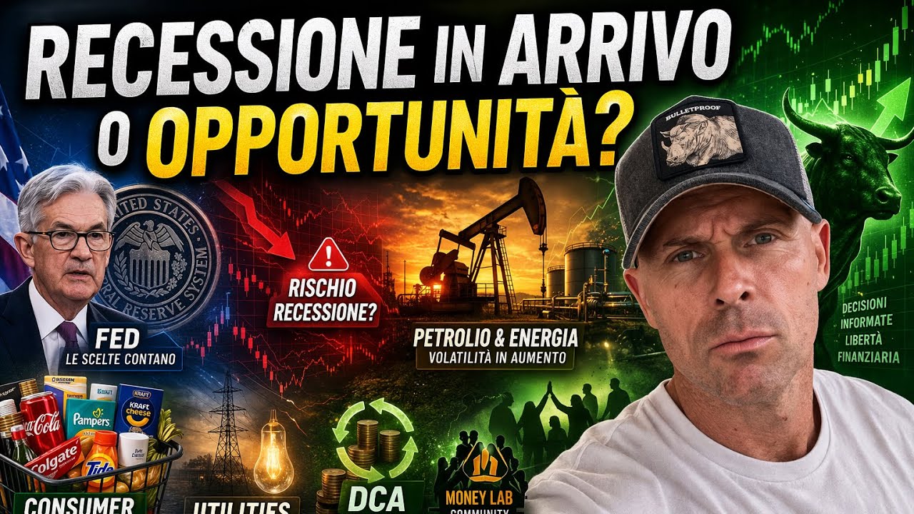 Recessione in arrivo o opportunit&agrave;?