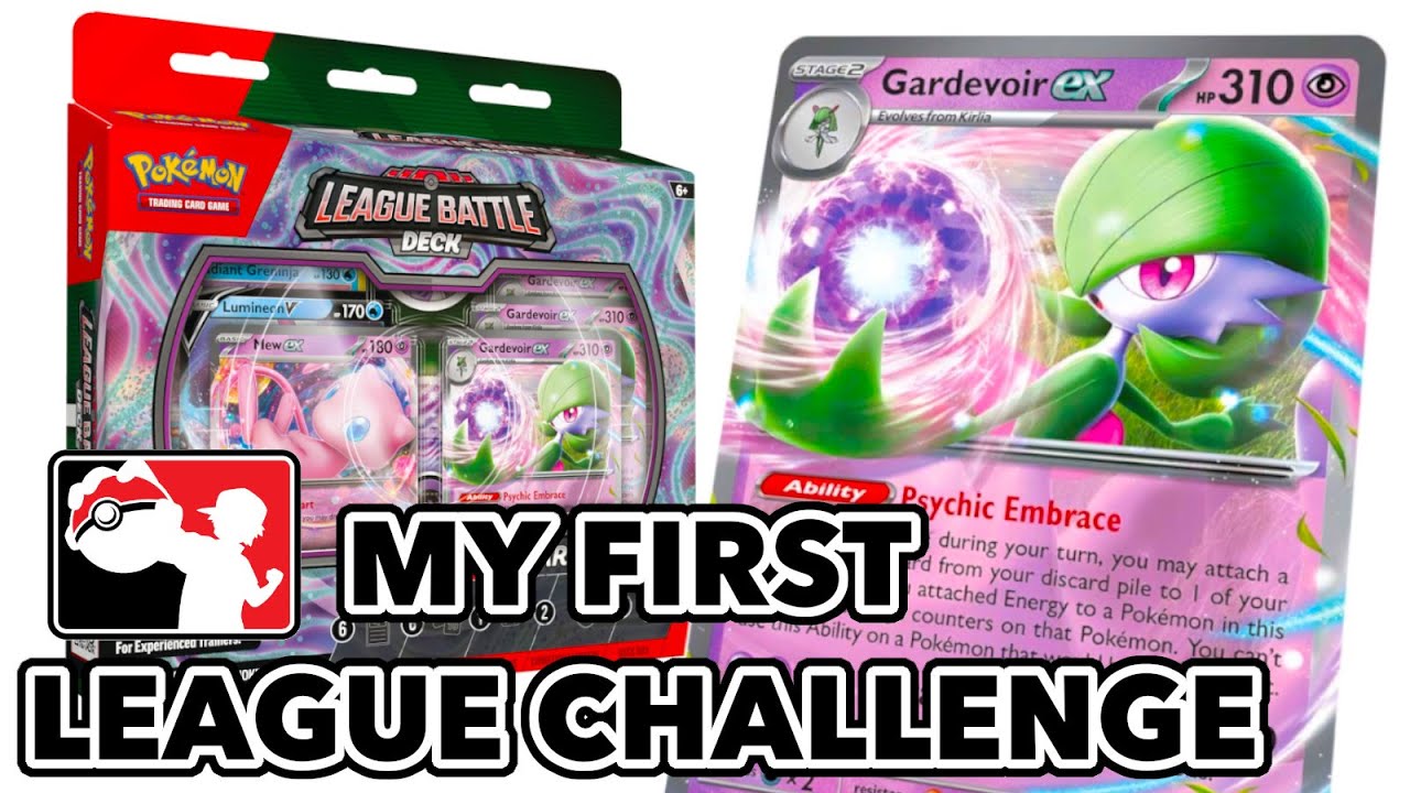 Использовал боевую колоду Gardevoir EX League на своем первом в жизни испытании Pokemon TCG League